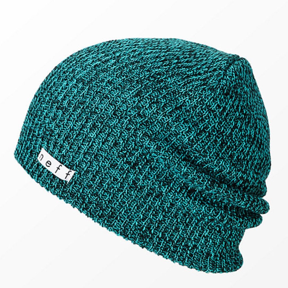 Neff Green Blue Black Beanie